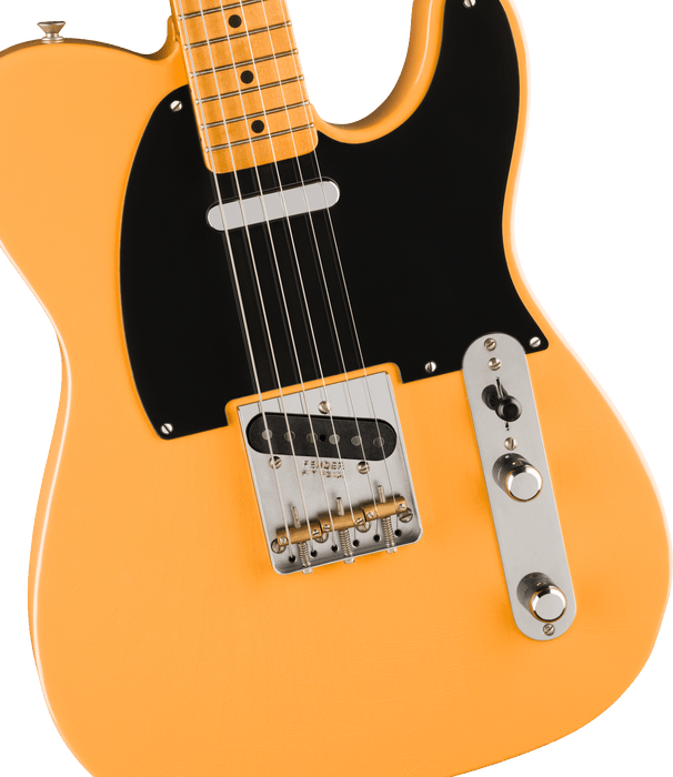 Fender 75th Anniversary Vintera® Road Worn® 1951 Telecaster®, Maple Fingerboard, Butterscotch Blonde - Fair Deal Music