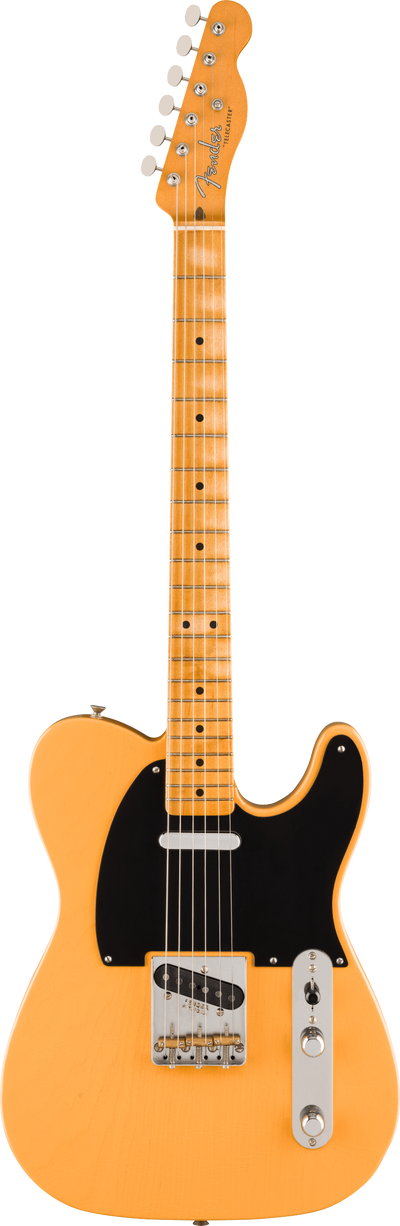 Fender 75th Anniversary Vintera® Road Worn® 1951 Telecaster®, Maple Fingerboard, Butterscotch Blonde - Fair Deal Music
