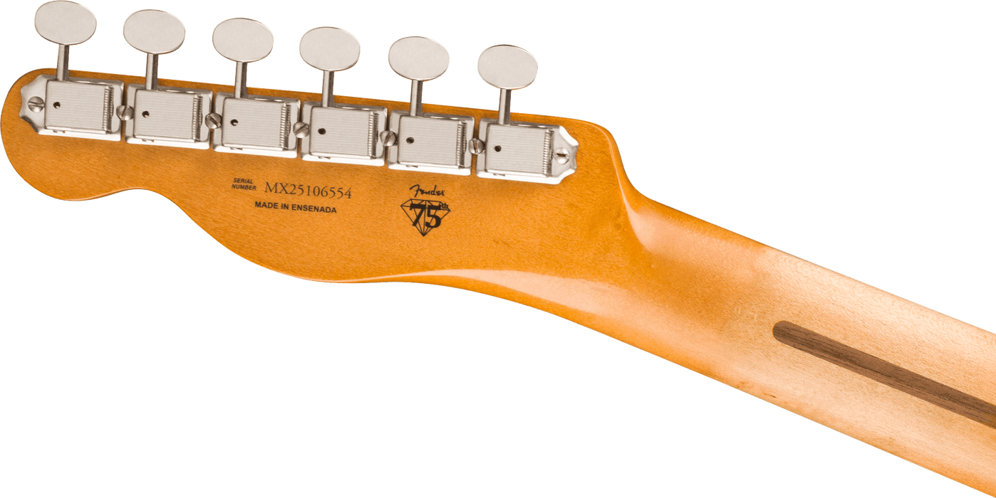 Fender 75th Anniversary Vintera® Road Worn® 1951 Telecaster®, Maple Fingerboard, Butterscotch Blonde - Fair Deal Music