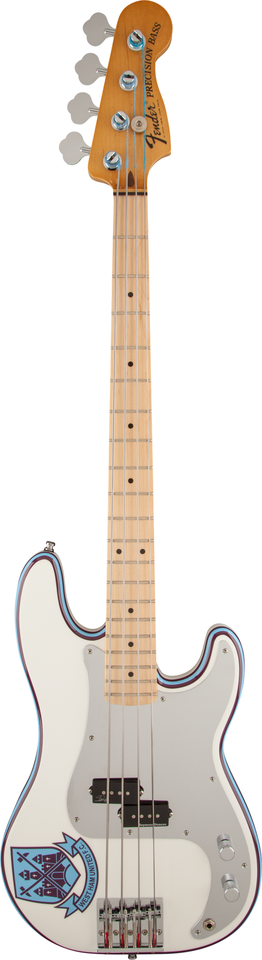 Fender Steve Harris P Bass, Olympic White, Ex-Display - Fair Deal Music