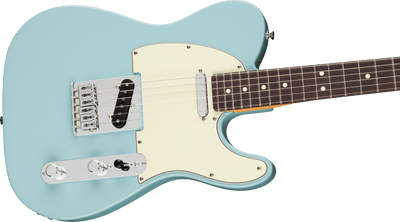 Fender 75th Anniversary Player II Telecaster®, Rosewood Fingerboard. Daphne Blue - Fair Deal Music