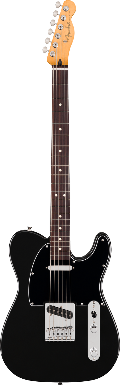Fender 75th Anniversary Player II Baritone Telecaster®, Rosewood Fingerboard, Black - Fair Deal Music