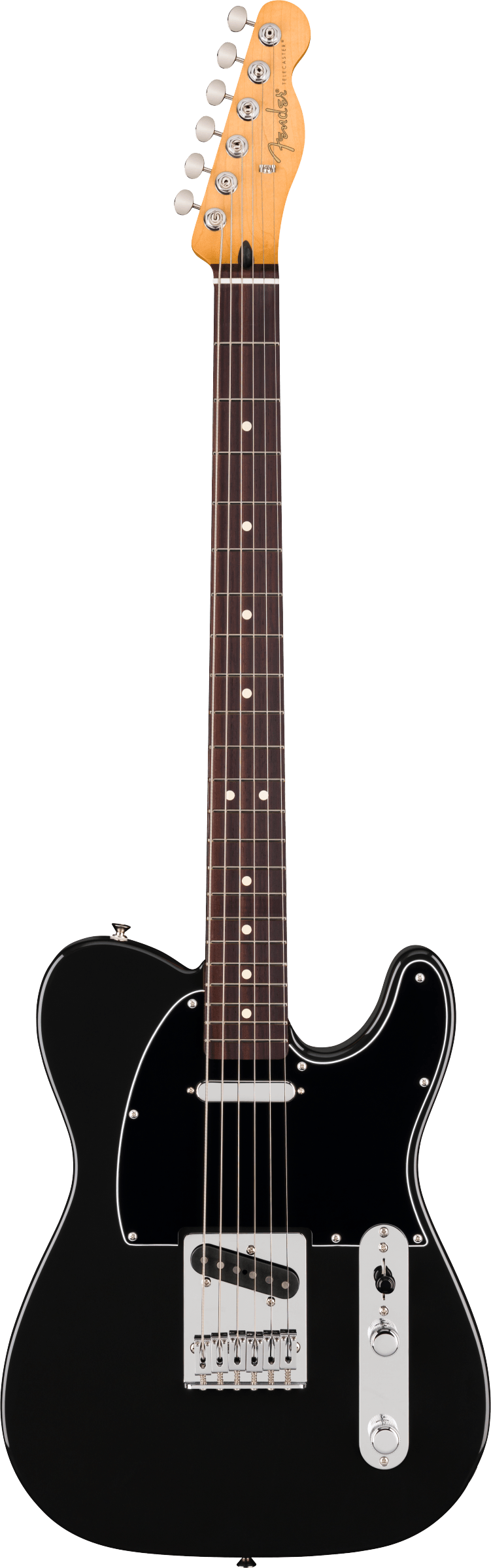 Fender 75th Anniversary Player II Baritone Telecaster®, Rosewood Fingerboard, Black - Fair Deal Music