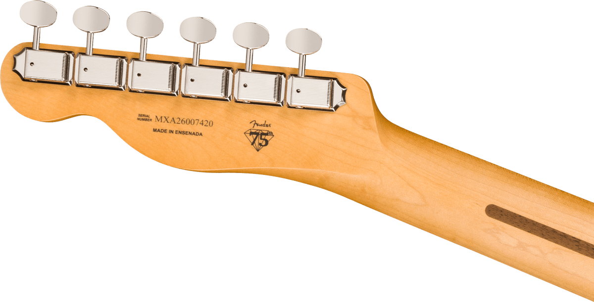 Fender 75th Anniversary Player II Baritone Telecaster®, Rosewood Fingerboard, Black - Fair Deal Music