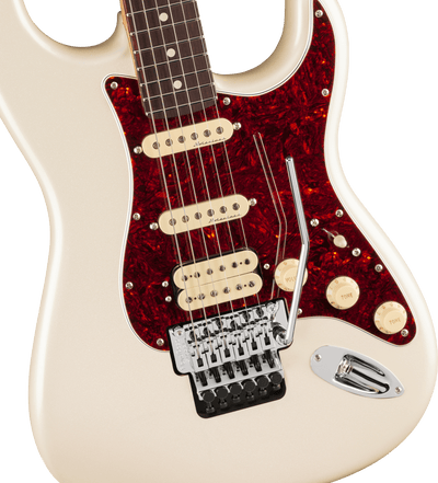 Fender Player II Modified HSS Stratocaster FR in Olympic Pearl, Open Box - Fair Deal Music