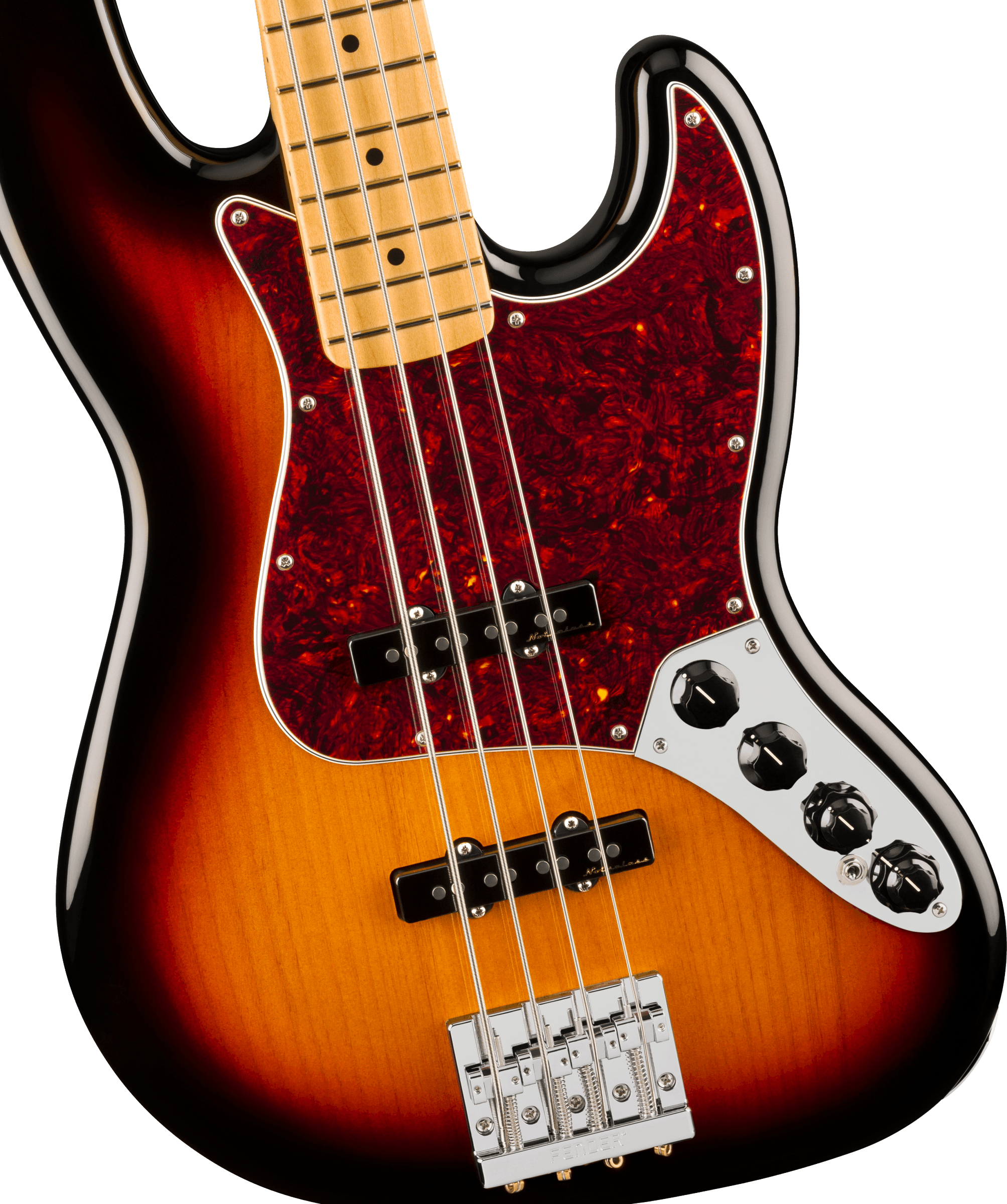 Fender Player II Modified Active Jazz Bass in 3 Tone Sunburst Electric Bass Guitar - Fair Deal Music