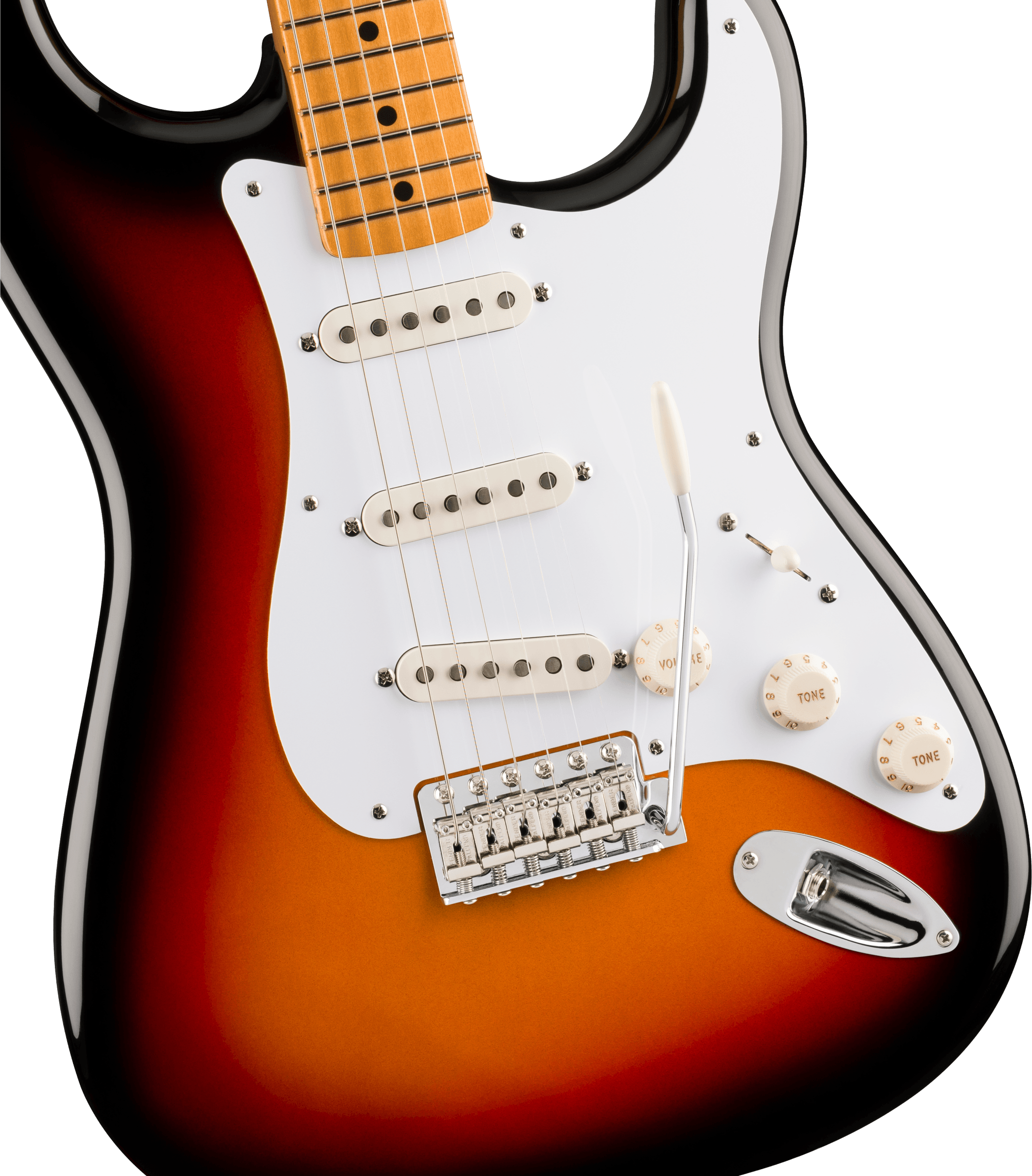 Fender Vintera® III Late '50s Stratocaster®, Maple Fingerboard, 3-Color Sunburst - Fair Deal Music