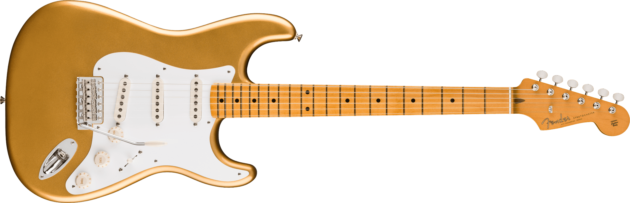 Fender Vintera® III Late '50s Stratocaster®, Maple Fingerboard, Aztec Gold, Electric Guitar - Fair Deal Music