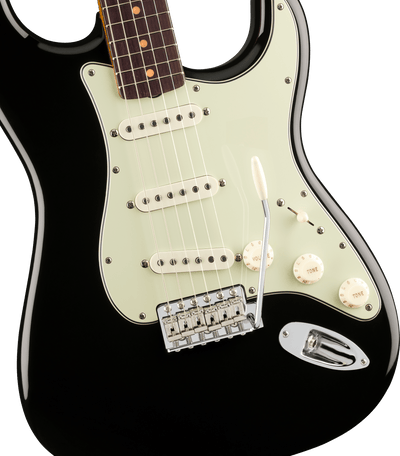 Fender Vintera® III Early '60s Stratocaster®, Rosewood Fingerboard, Black, Electric Guitar - Fair Deal Music