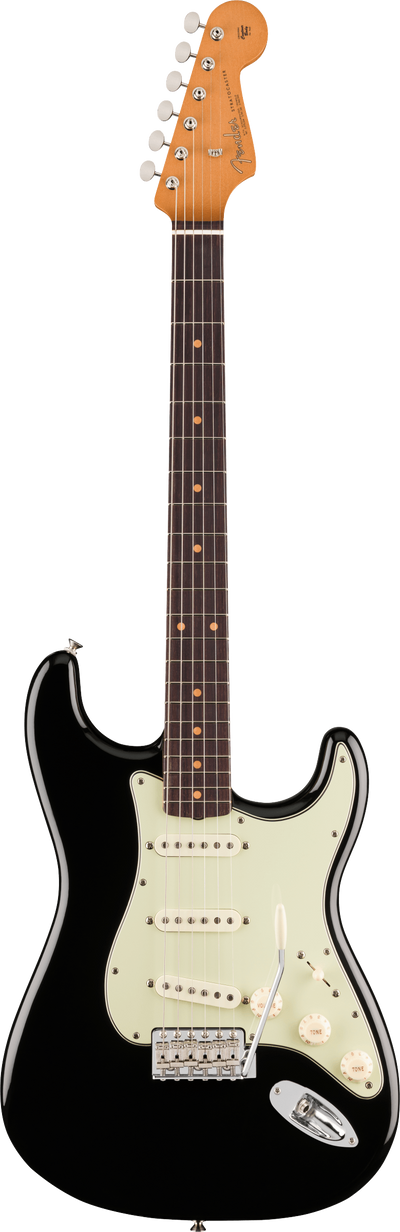 Fender Vintera® III Early '60s Stratocaster®, Rosewood Fingerboard, Black, Electric Guitar - Fair Deal Music