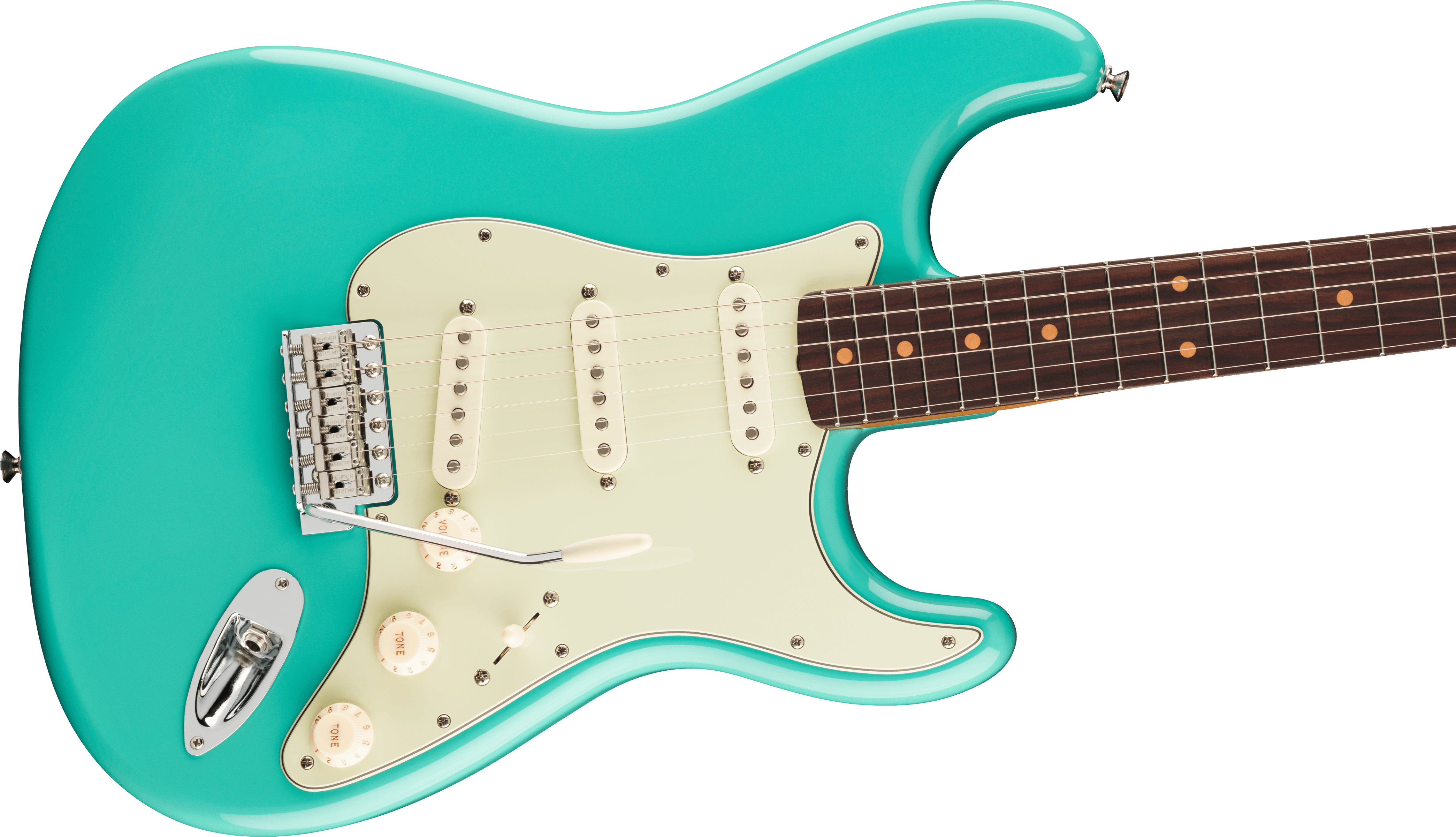 Fender Vintera® III Early '60s Stratocaster®, Rosewood Fingerboard, Seafoam Green, Electric Guitar - Fair Deal Music