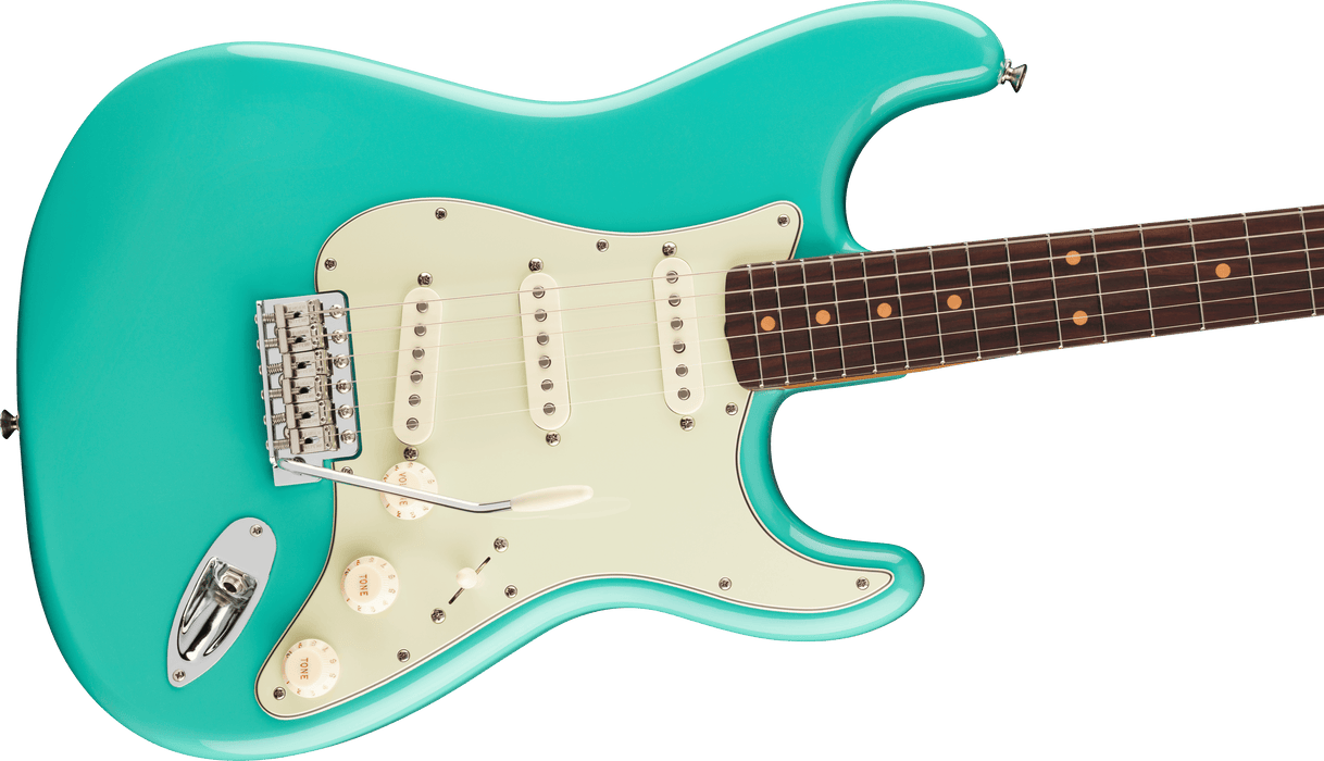 Fender Vintera® III Early '60s Stratocaster®, Rosewood Fingerboard, Seafoam Green, Electric Guitar - Fair Deal Music