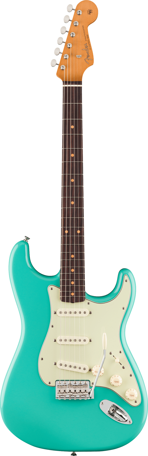 Fender Vintera® III Early '60s Stratocaster®, Rosewood Fingerboard, Seafoam Green, Electric Guitar - Fair Deal Music