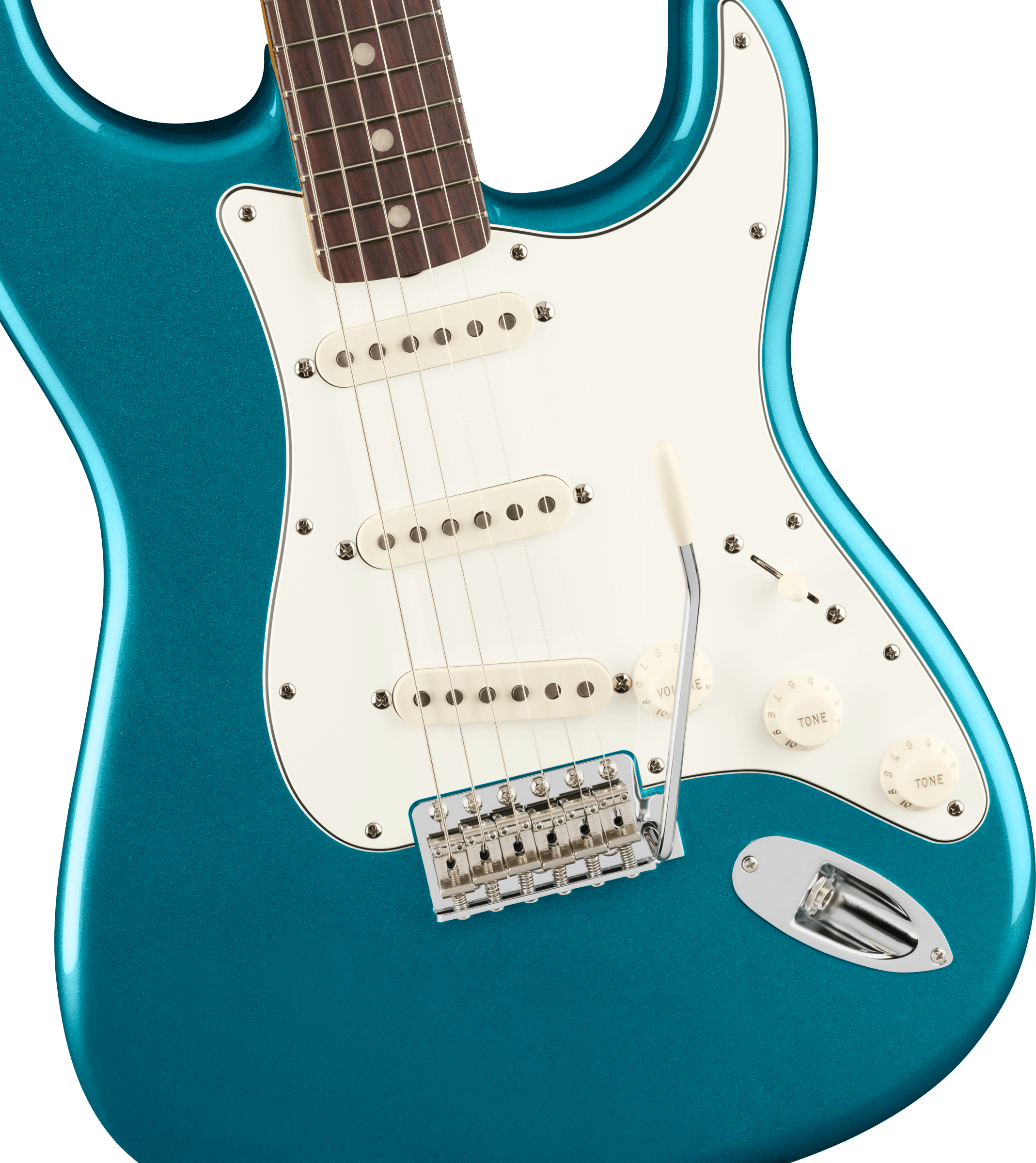 Fender Vintera® III Late '60s Stratocaster®, Rosewood Fingerboard, Ocean Turquoise Electric Guitar - Fair Deal Music