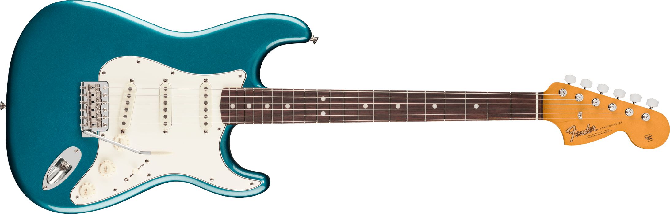 Fender Vintera® III Late '60s Stratocaster®, Rosewood Fingerboard, Ocean Turquoise Electric Guitar - Fair Deal Music