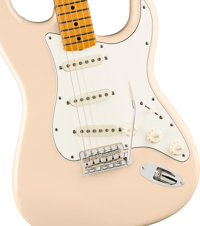 Fender Vintera® III Late '60s Stratocaster®, Maple Fingerboard, Olympic White Electric Guitar - Fair Deal Music