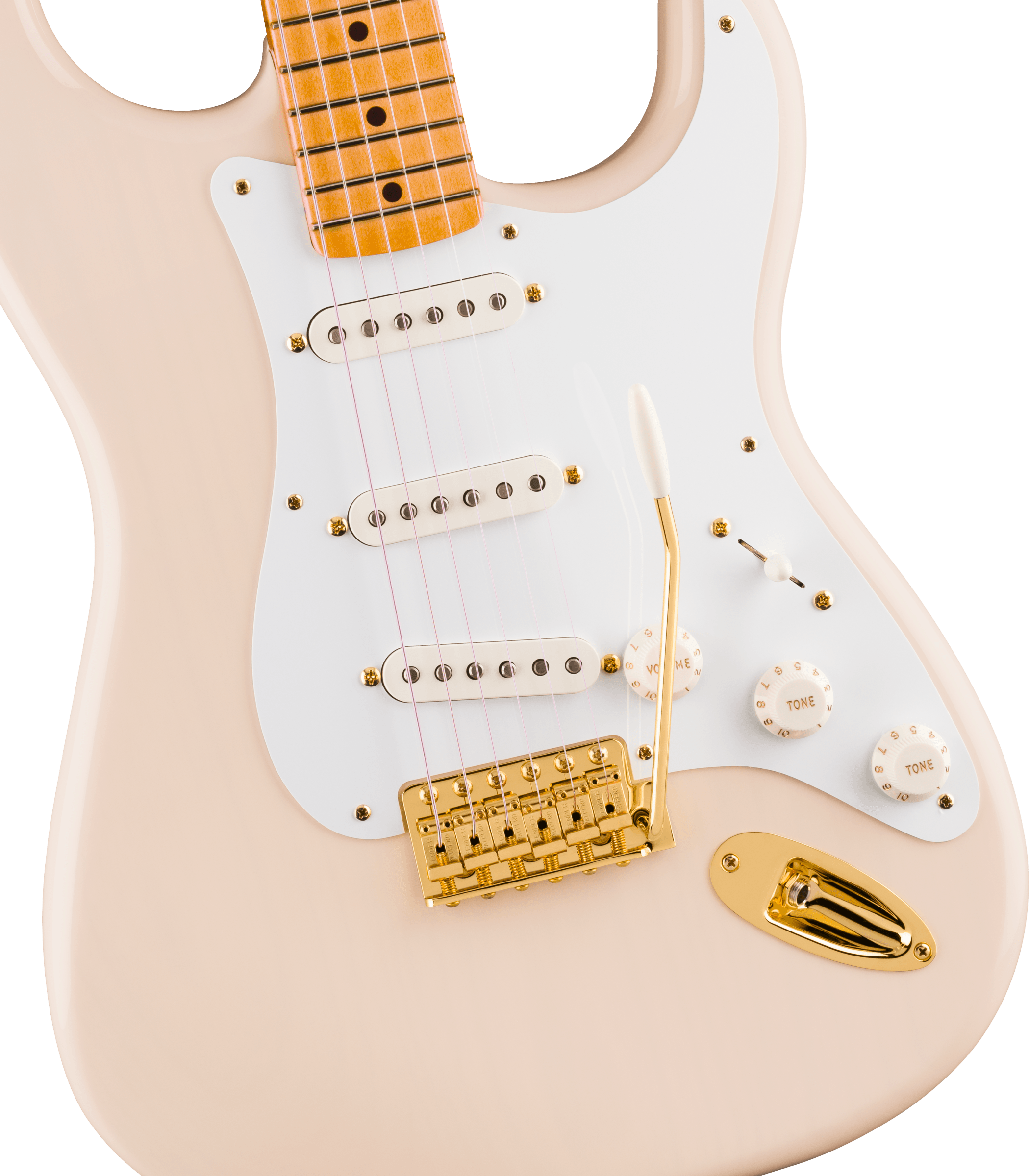 Fender Limited Edition Vintera® III Late '50s Stratocaster®, Maple Fingerboard, White Blonde Electric Guitar - Fair Deal Music