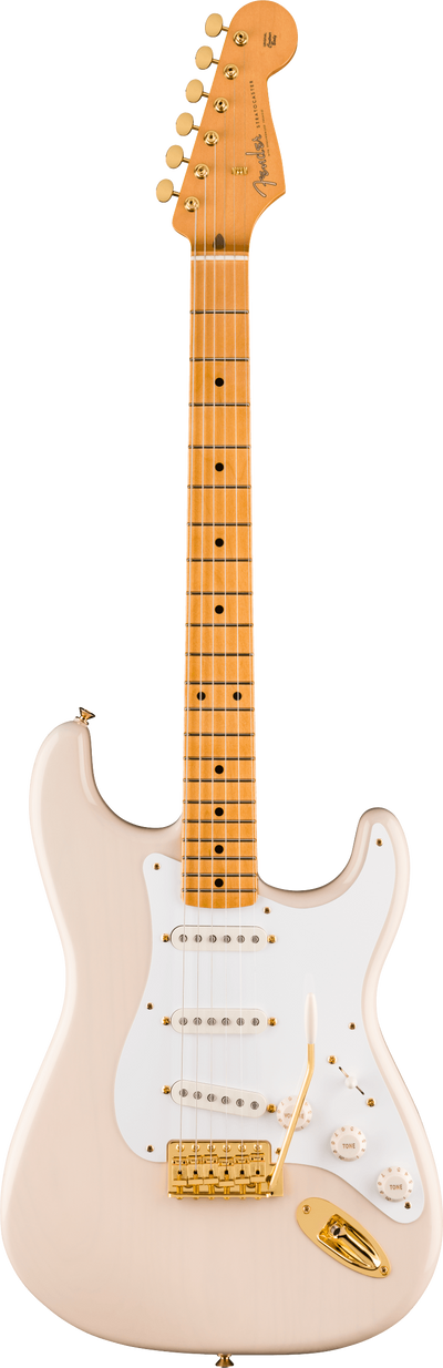 Fender Limited Edition Vintera® III Late '50s Stratocaster®, Maple Fingerboard, White Blonde Electric Guitar - Fair Deal Music