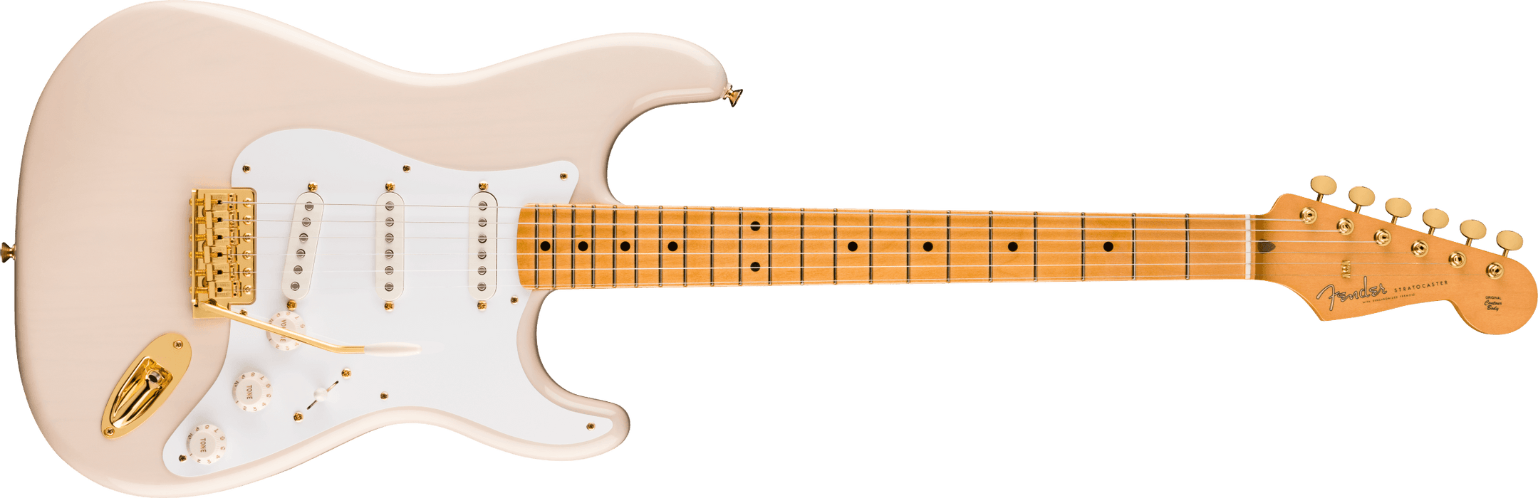 Fender Limited Edition Vintera® III Late '50s Stratocaster®, Maple Fingerboard, White Blonde Electric Guitar - Fair Deal Music