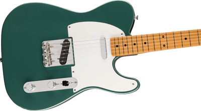 Fender Vintera® III Late '50s Telecaster®, Maple Fingerboard, Sherwood Green Metallic Electric Guitar - Fair Deal Music