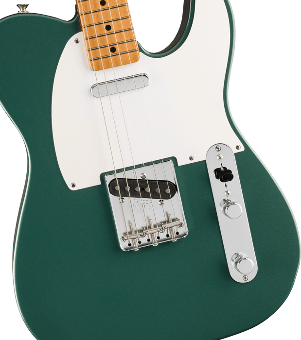 Fender Vintera® III Late '50s Telecaster®, Maple Fingerboard, Sherwood Green Metallic Electric Guitar - Fair Deal Music