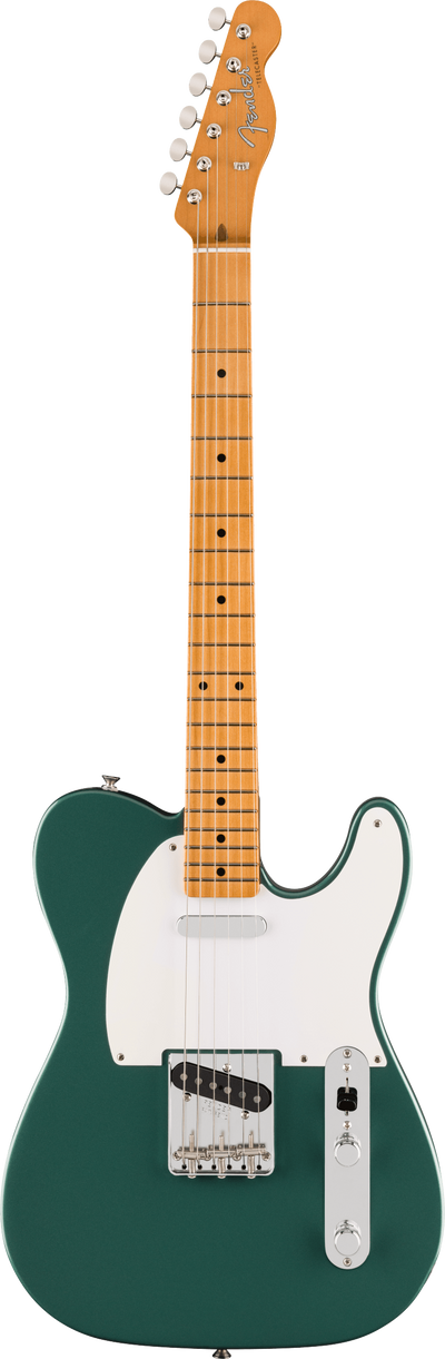 Fender Vintera® III Late '50s Telecaster®, Maple Fingerboard, Sherwood Green Metallic Electric Guitar - Fair Deal Music