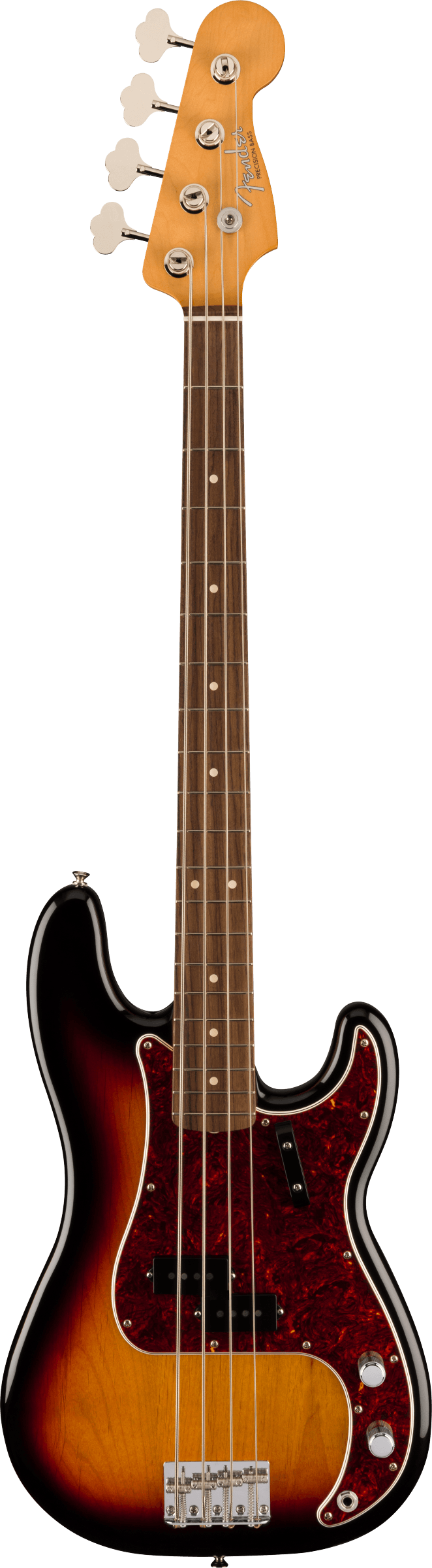 Fender Vintera® II '60s Precision Bass®, Rosewood Fingerboard, 3-Color Sunburst, Electric Bass - Fair Deal Music