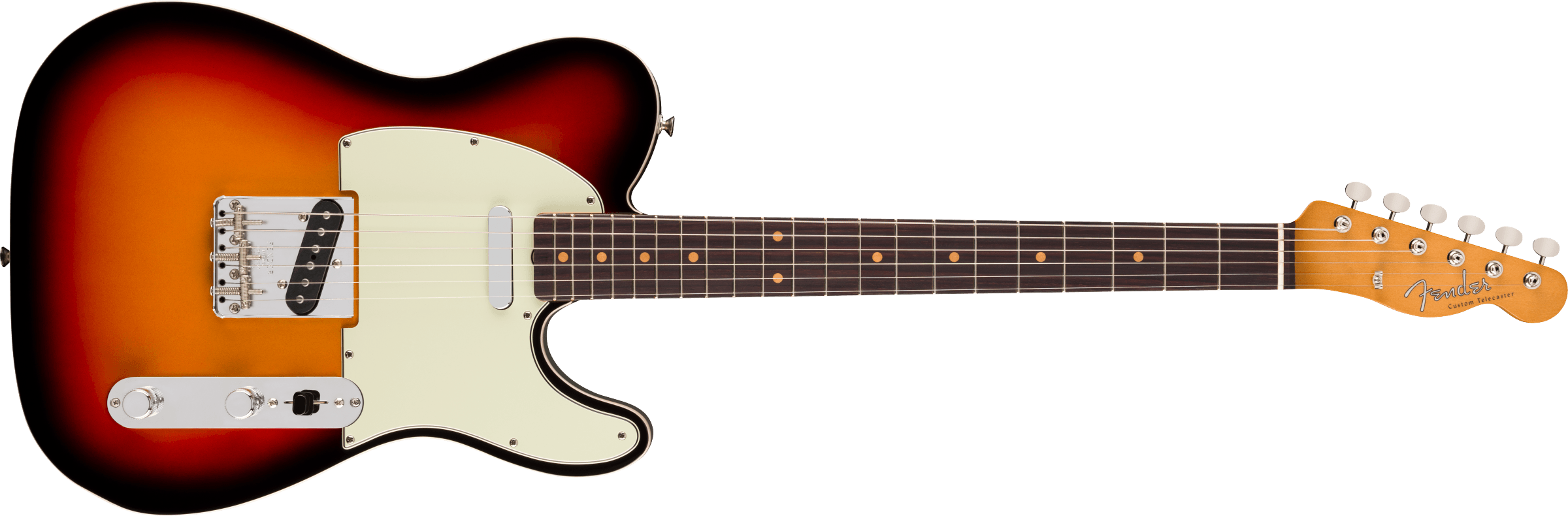 Fender Limited Edition Vintera® III Early '60s Telecaster® Custom, Rosewood Fingerboard, 3-Color Sunburst Electric Guitar - Fair Deal Music