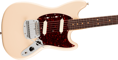 Fender Vintera® III Mid '60s Mustang®, Rosewood Fingerboard, Olympic White, Electric guitar - Fair Deal Music