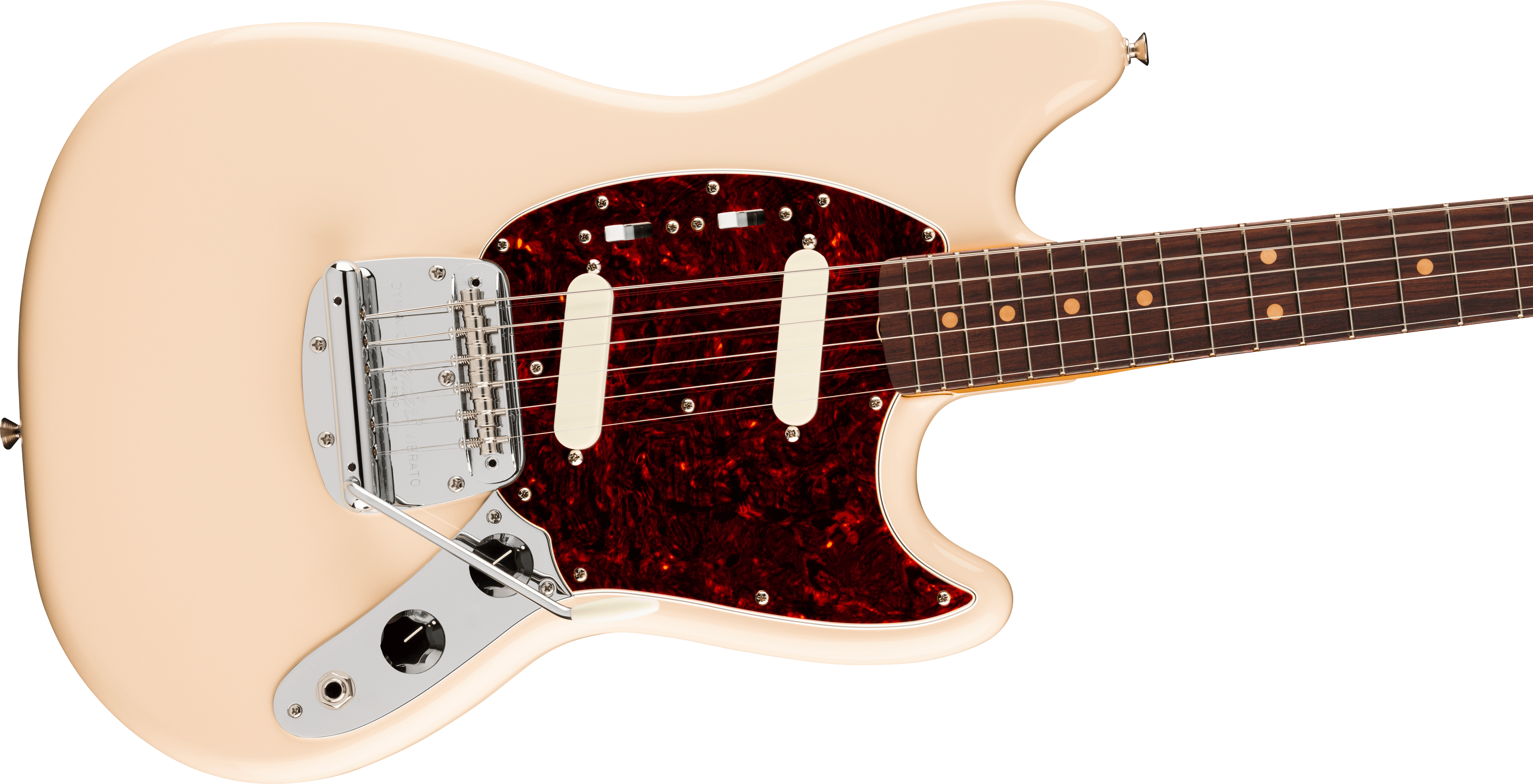 Fender Vintera® III Mid '60s Mustang®, Rosewood Fingerboard, Olympic White, Electric guitar - Fair Deal Music