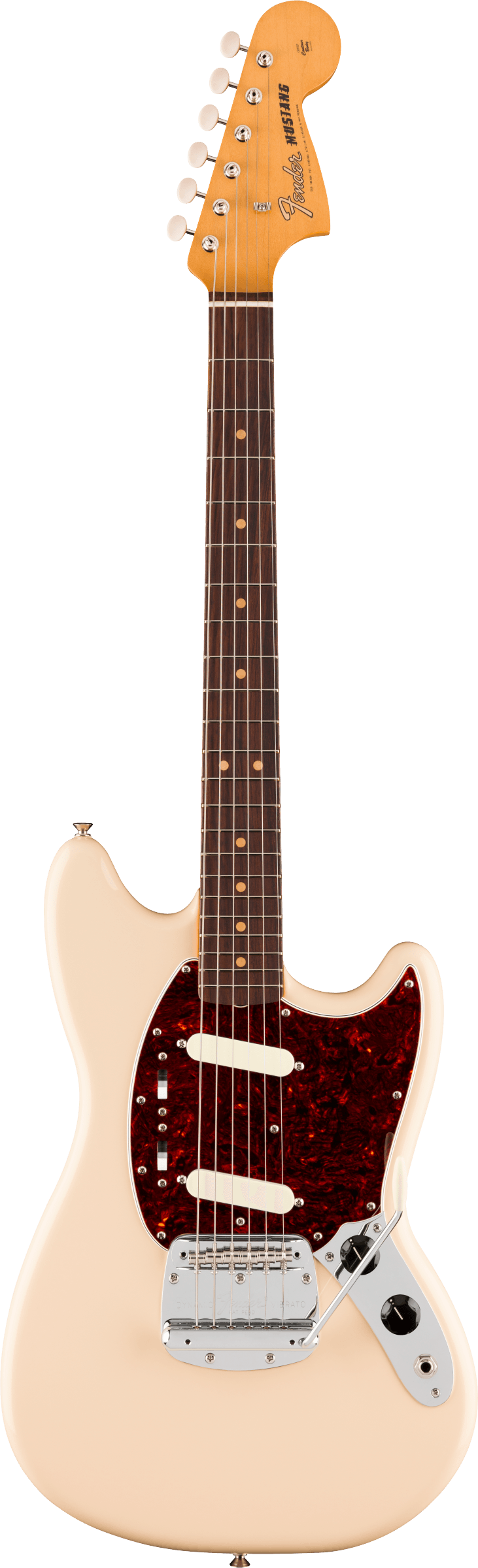 Fender Vintera® III Mid '60s Mustang®, Rosewood Fingerboard, Olympic White, Electric guitar - Fair Deal Music