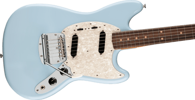 Fender Vintera® III Mid '60s Mustang®, Rosewood Fingerboard, Sonic Blue, Electric guitar - Fair Deal Music