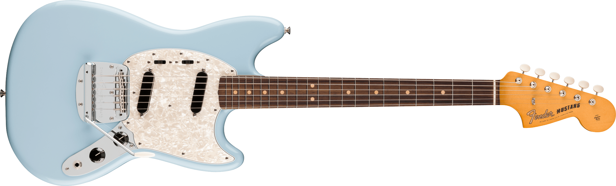 Fender Vintera® III Mid '60s Mustang®, Rosewood Fingerboard, Sonic Blue, Electric guitar - Fair Deal Music
