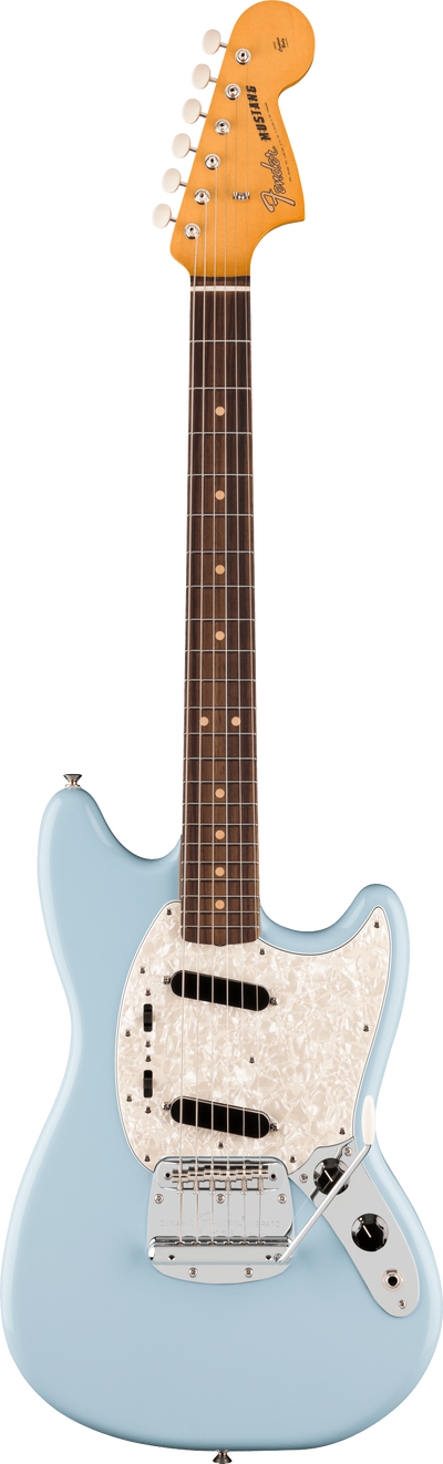 Fender Vintera® III Mid '60s Mustang®, Rosewood Fingerboard, Sonic Blue, Electric guitar - Fair Deal Music
