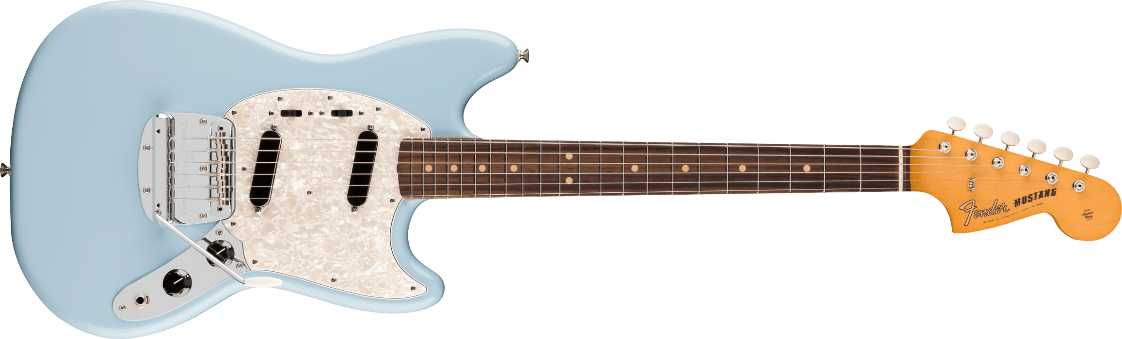 Fender Vintera® III Mid '60s Mustang®, Rosewood Fingerboard, Sonic Blue, Electric guitar - Fair Deal Music