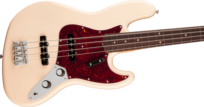 Fender Vintera® III Early '60s Jazz Bass in Olympic White, Electric Bass Guitar - Fair Deal Music