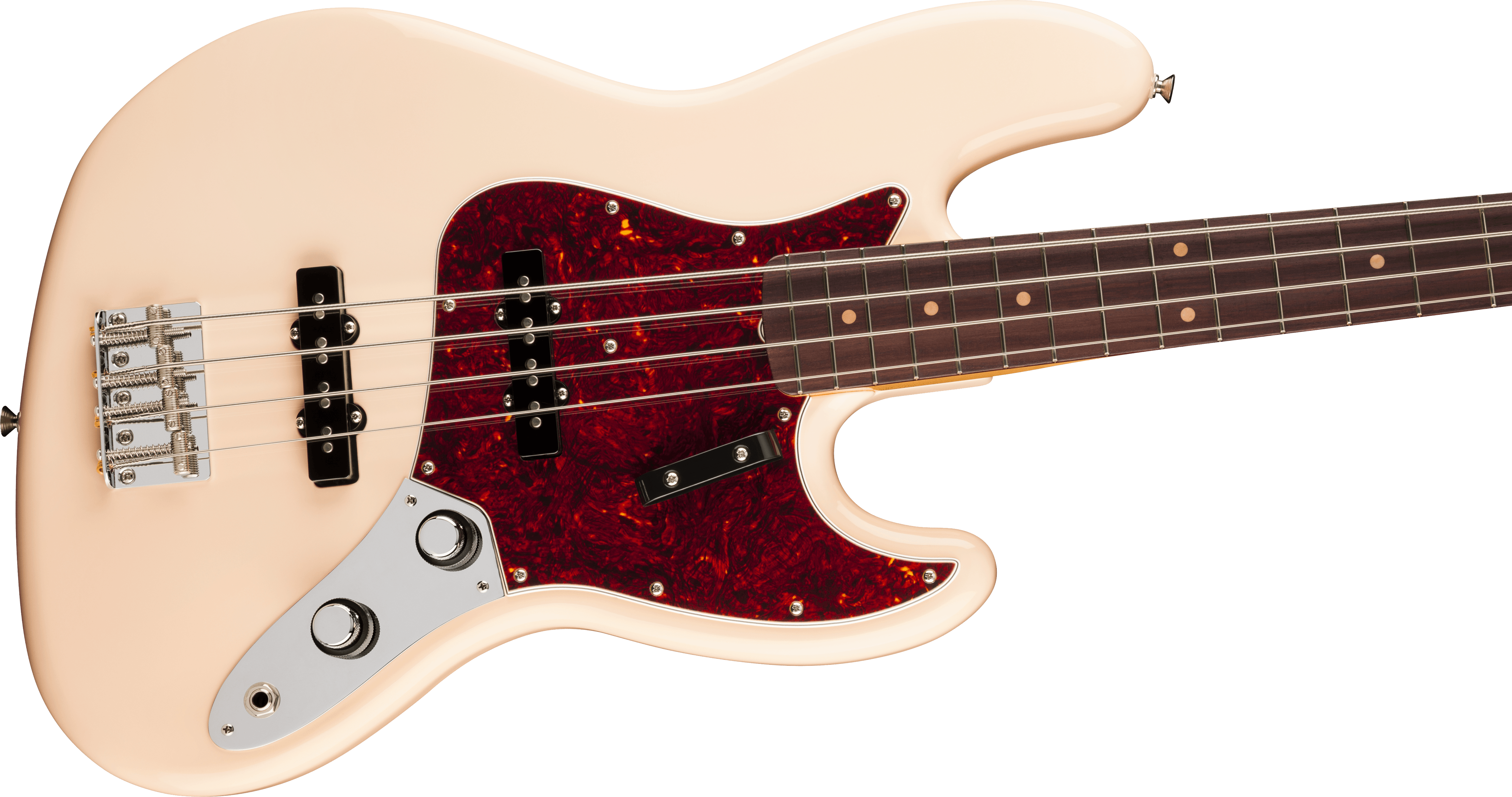 Fender Vintera® III Early '60s Jazz Bass in Olympic White, Electric Bass Guitar - Fair Deal Music