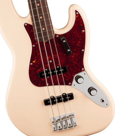 Fender Vintera® III Early '60s Jazz Bass in Olympic White, Electric Bass Guitar - Fair Deal Music