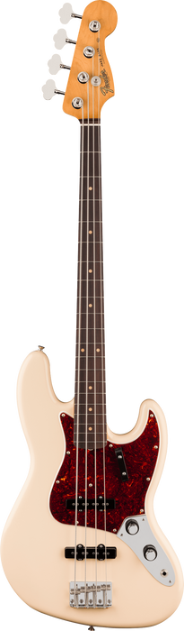 Fender Vintera® III Early '60s Jazz Bass in Olympic White, Electric Bass Guitar - Fair Deal Music