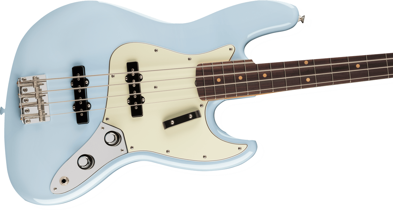 Fender Vintera® III Early '60s Jazz Bass in Sonic Blue, Electric Bass Guitar - Fair Deal Music