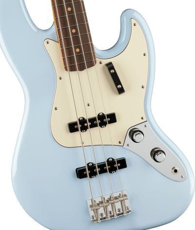 Fender Vintera® III Early '60s Jazz Bass in Sonic Blue, Electric Bass Guitar - Fair Deal Music