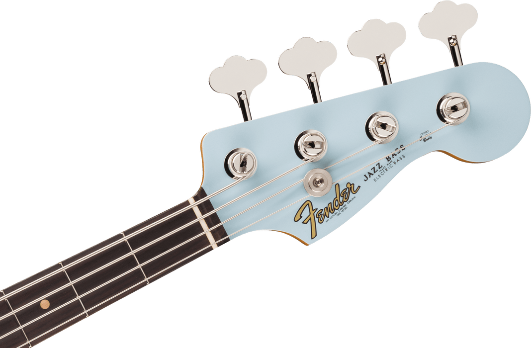 Fender Vintera® III Early '60s Jazz Bass in Sonic Blue, Electric Bass Guitar - Fair Deal Music