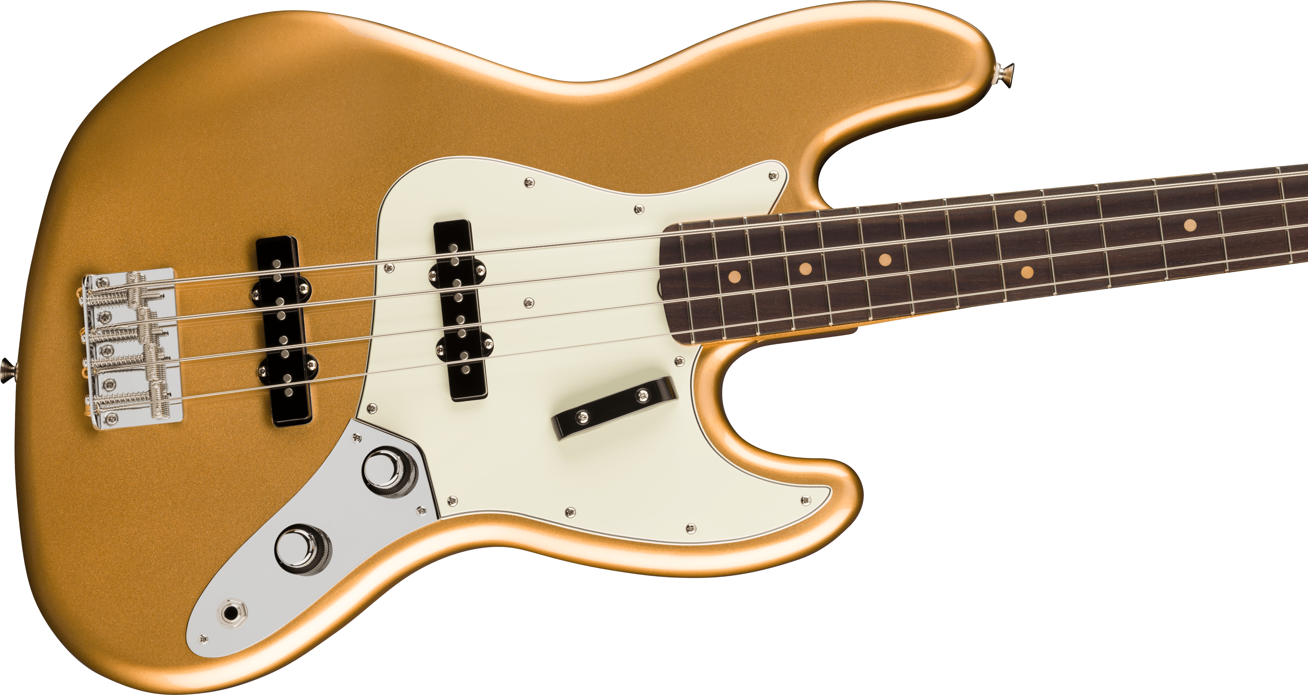 Fender Vintera® III Early '60s Jazz Bass in Aztec Gold, Electric Bass Guitar - Fair Deal Music