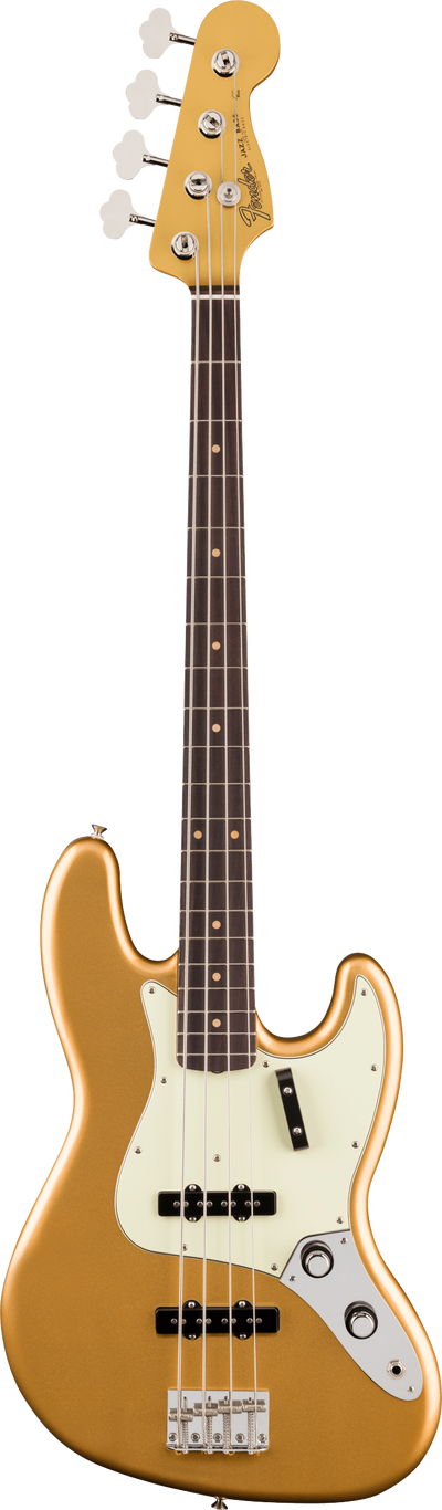 Fender Vintera® III Early '60s Jazz Bass in Aztec Gold, Electric Bass Guitar - Fair Deal Music