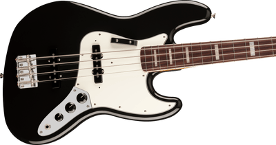 Fender Vintera® III Early '70s Jazz Bass in Black, Electric Bass Guitar - Fair Deal Music
