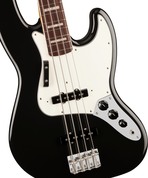 Fender Vintera® III Early '70s Jazz Bass in Black, Electric Bass Guitar - Fair Deal Music