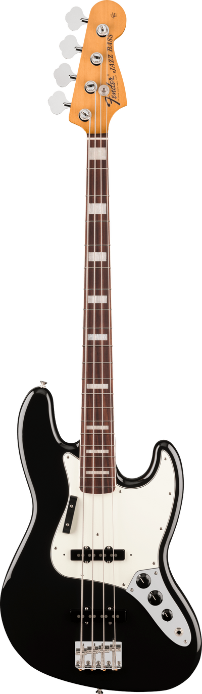 Fender Vintera® III Early '70s Jazz Bass in Black, Electric Bass Guitar - Fair Deal Music