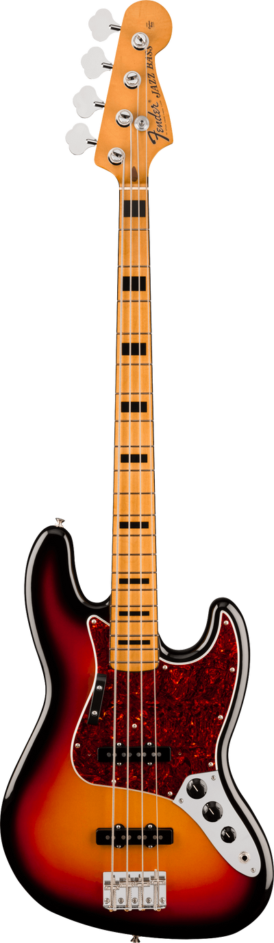 Fender Vintera® III Early '70s Jazz Bass in 3-Colour Sunburst, Electric Bass Guitar - Fair Deal Music