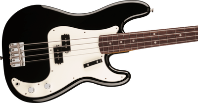Fender Vintera® III Late '60s Precision Bass in Black, Electric Bass Guitar - Fair Deal Music