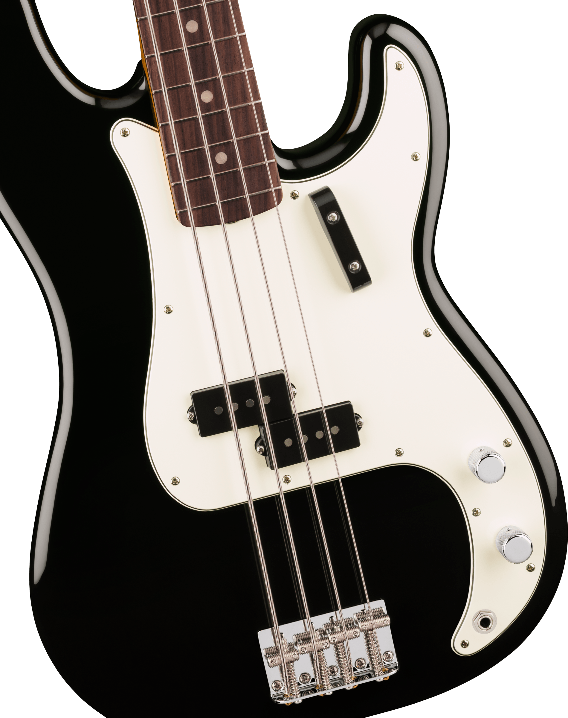 Fender Vintera® III Late '60s Precision Bass in Black, Electric Bass Guitar - Fair Deal Music